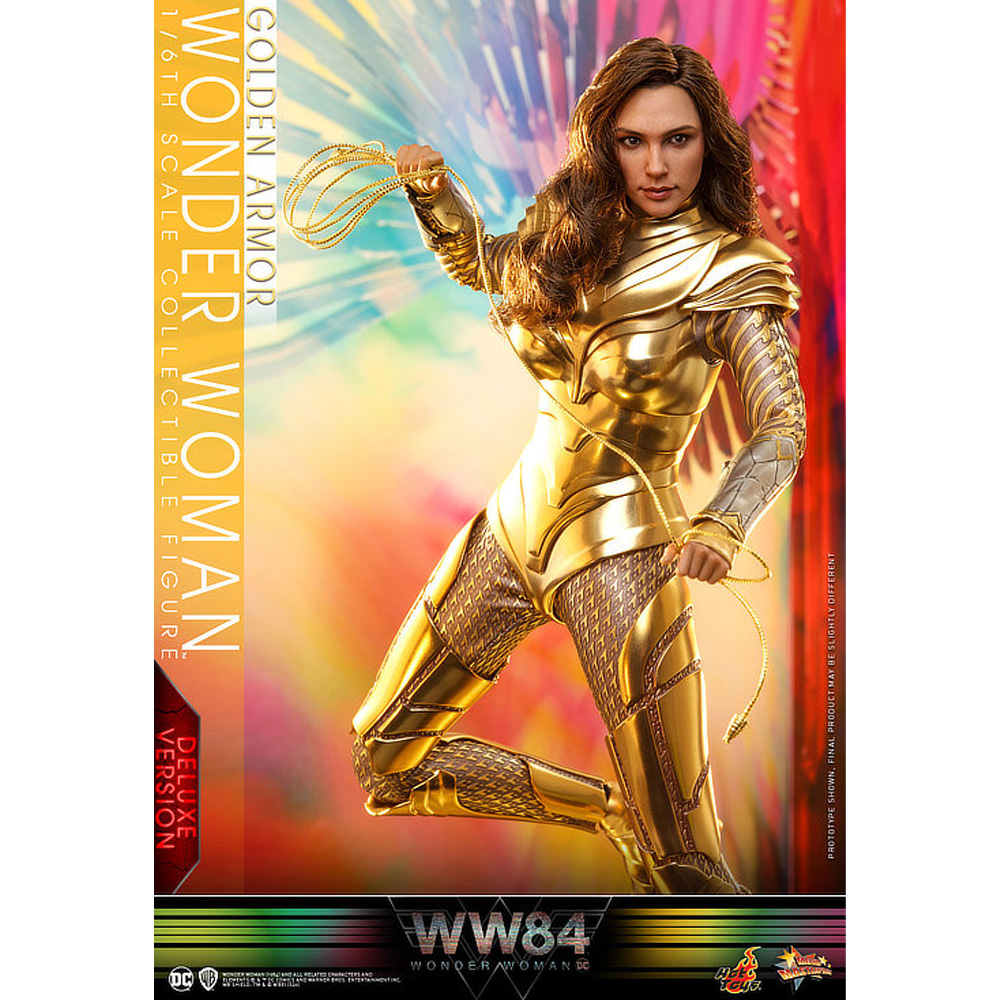 Hot Toys Figur Golden Armor Wonder Woman (Deluxe) - DC Comics: Wonder Woman 1984