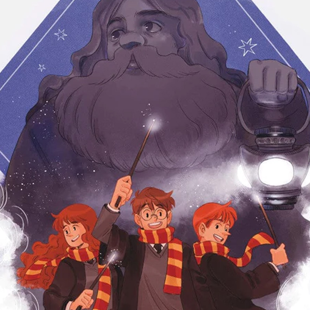 Hagrid & Golden Trio Maxi Poster - Harry Potter