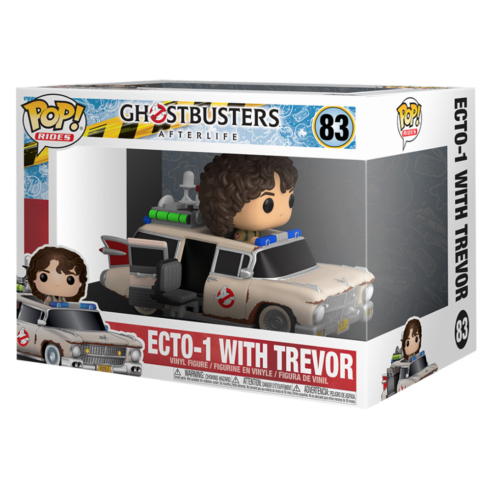 Funko POP! Super Deluxe Ecto-1 with Trevor - Ghostbusters Afterlife