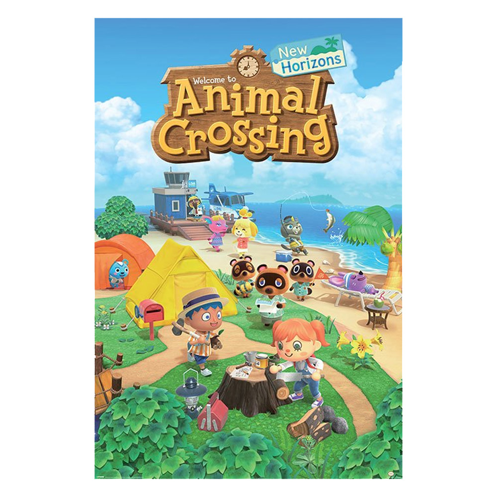 Animal Crossing Poster New Horizons Animal Crossing Poster New Horizons