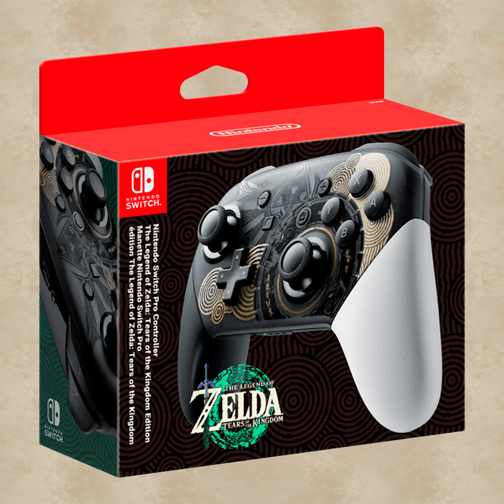 Nintendo Switch PRO Controller Zelda Tears of the Kingdom Edition