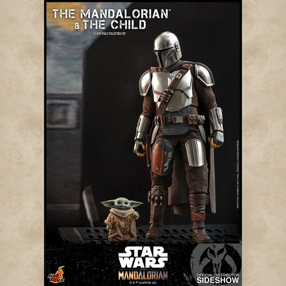 Hot Toys Figur The Mandalorian and The Child - Star Wars