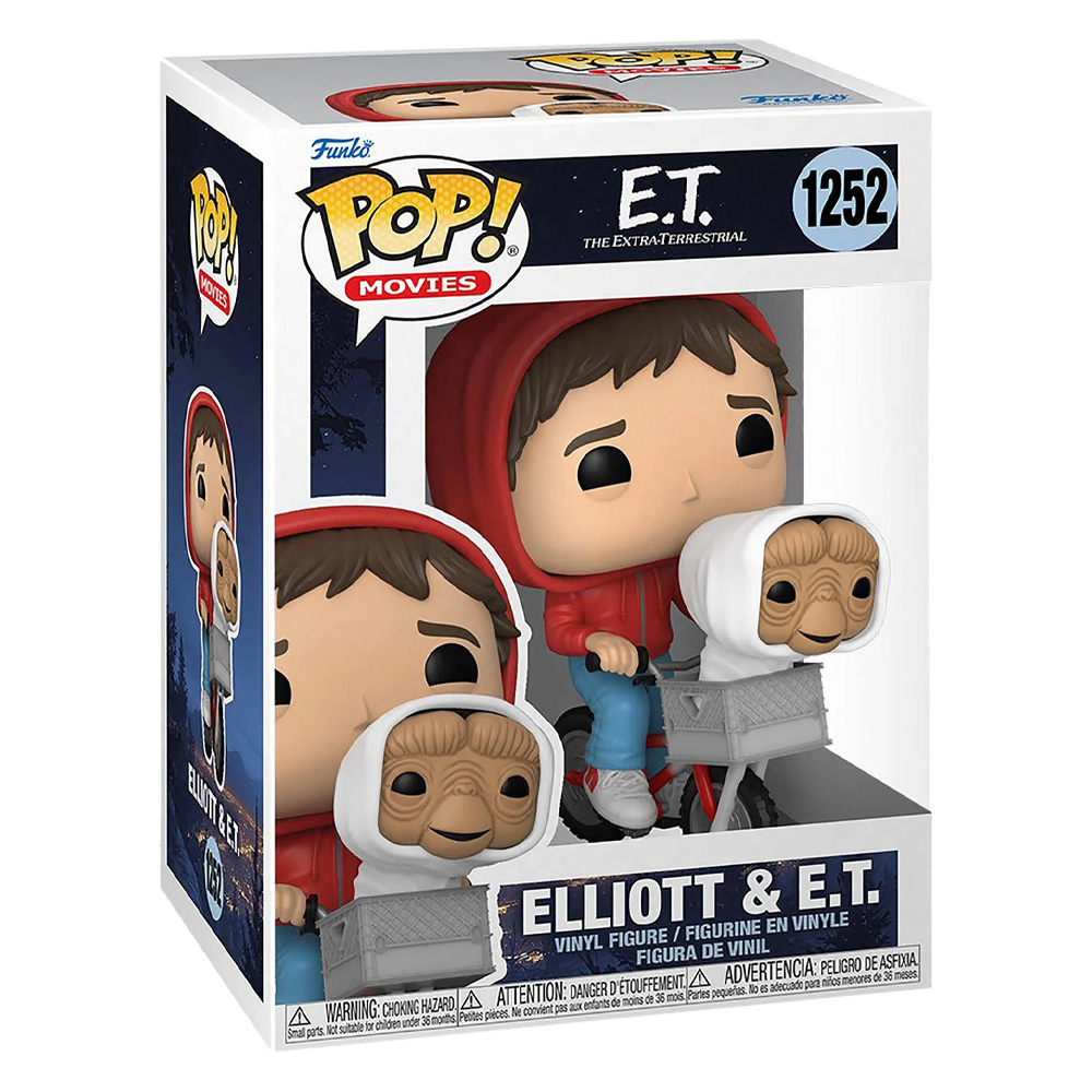Funko POP! Elliot with E.T. in Bike Basket - E.T.