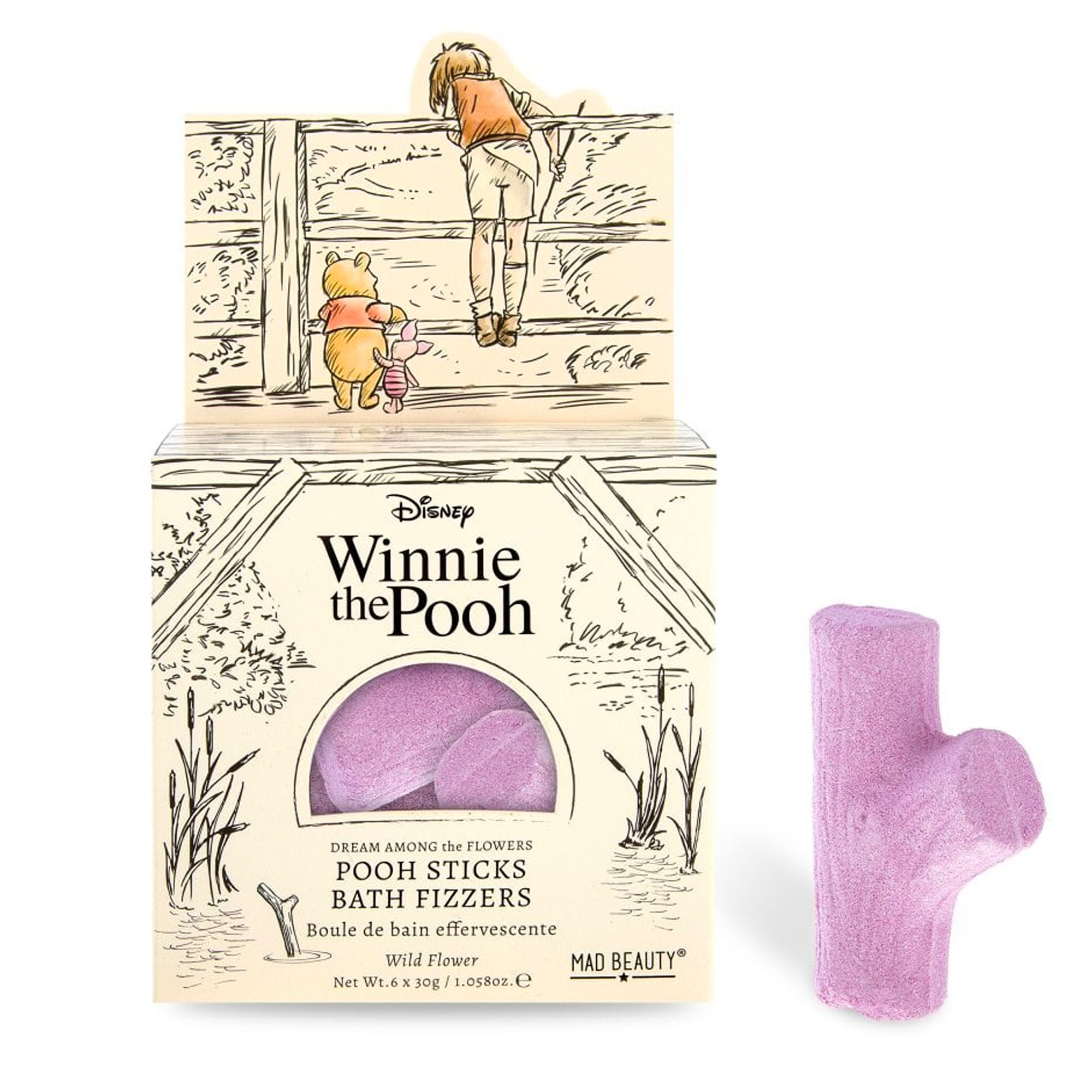 Winnie Puuh Badesprudler Puuh Sticks - Disney Winnie Puuh Badesprudler Puuh Sticks - Disney