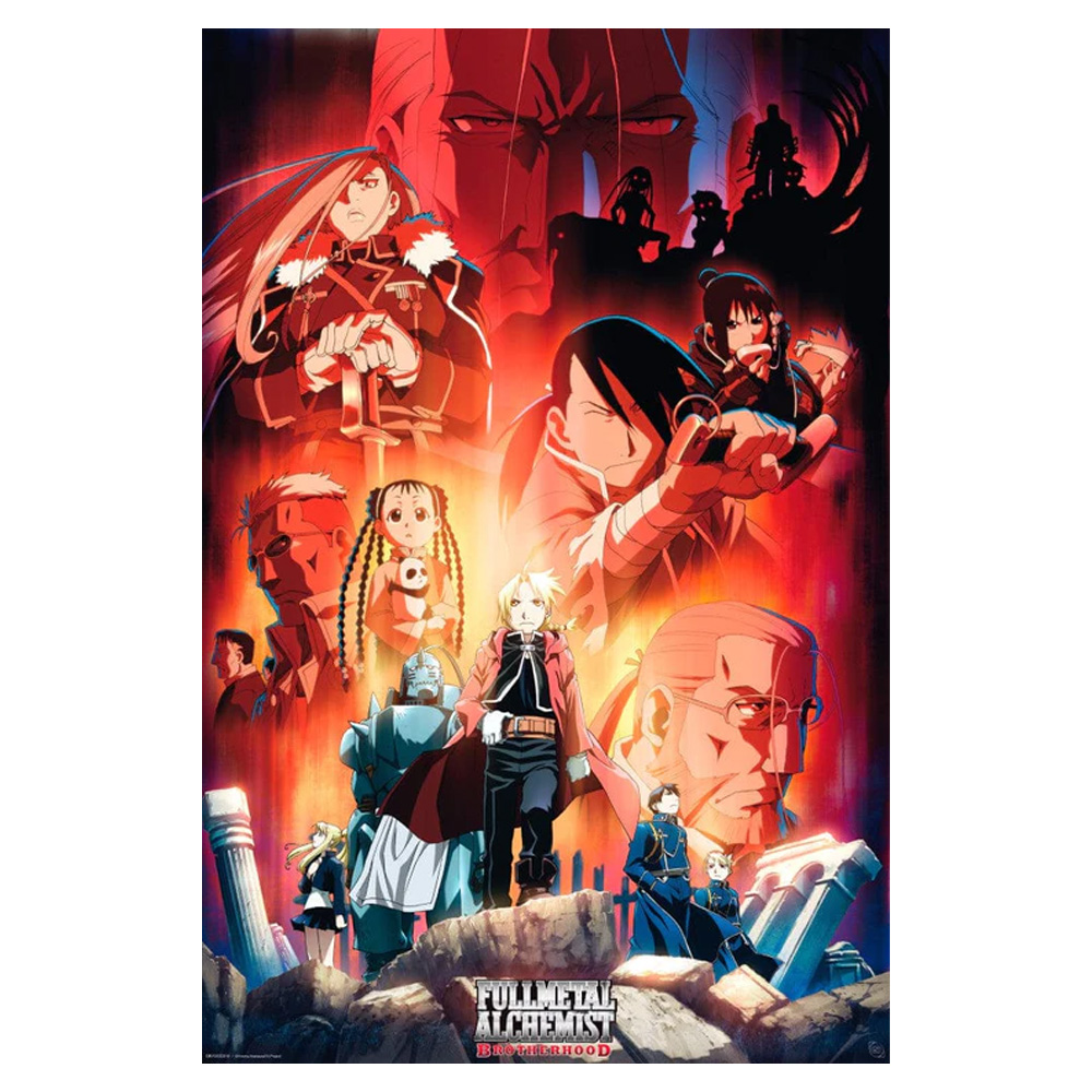 Key Art Maxi Poster - Fullmetal Alchemist Key Art Maxi Poster - Fullmetal Alchemist
