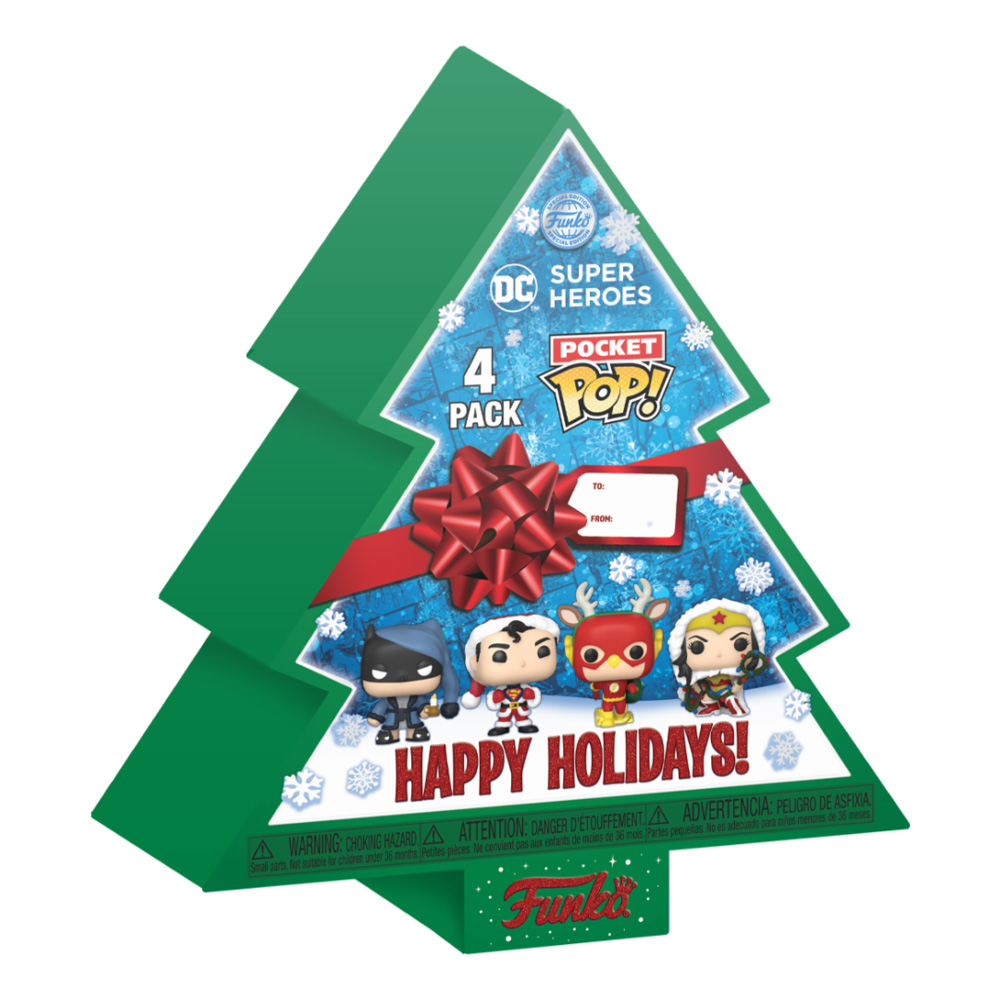 Pocket POP! Christmas Tree Holiday Box - DC