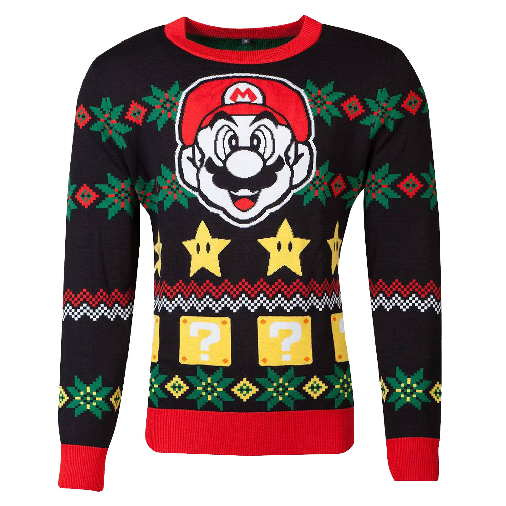 Super Mario Weihnachtspullover - Nintendo