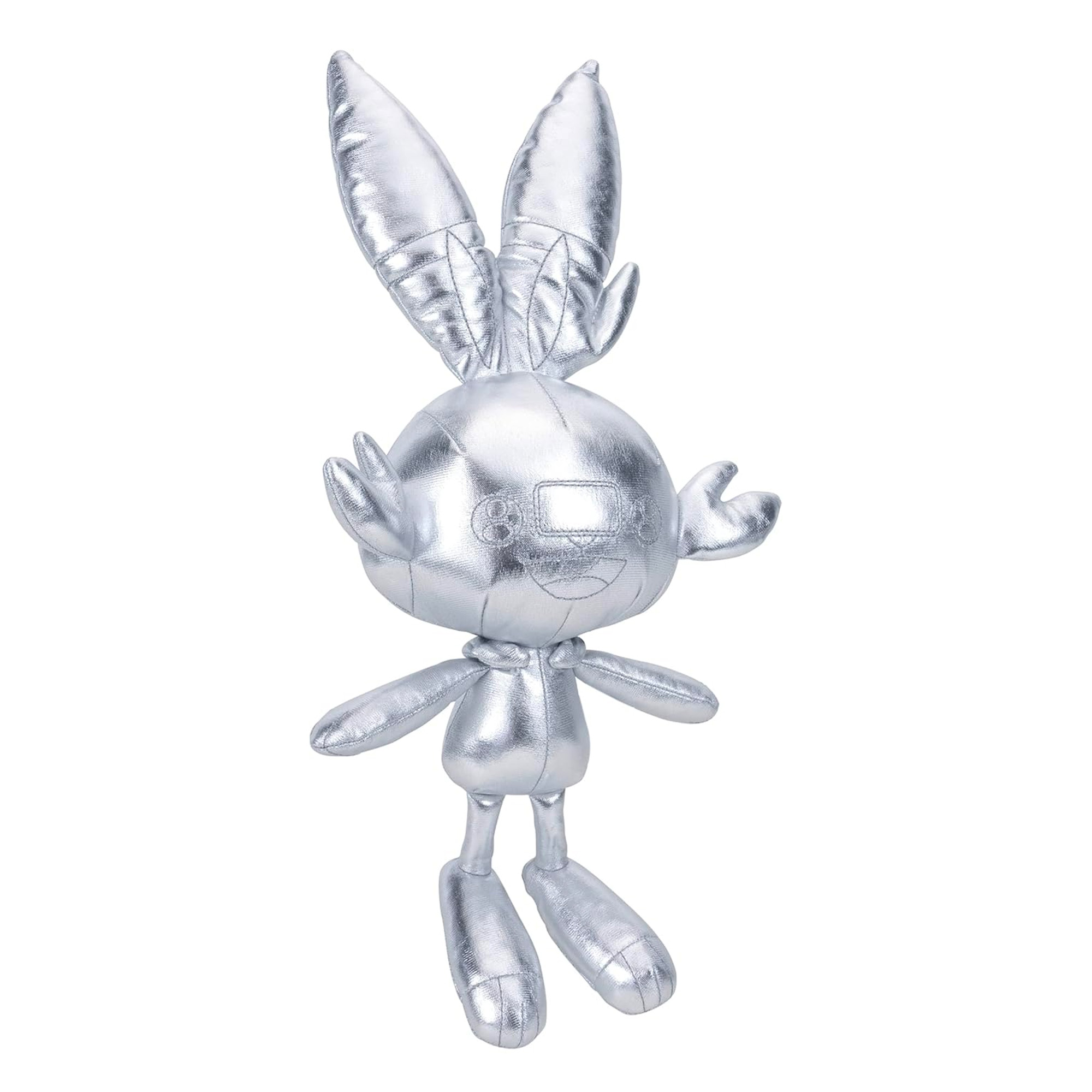 Hopplo Plüschfigur silber (20 cm) - Pokémon