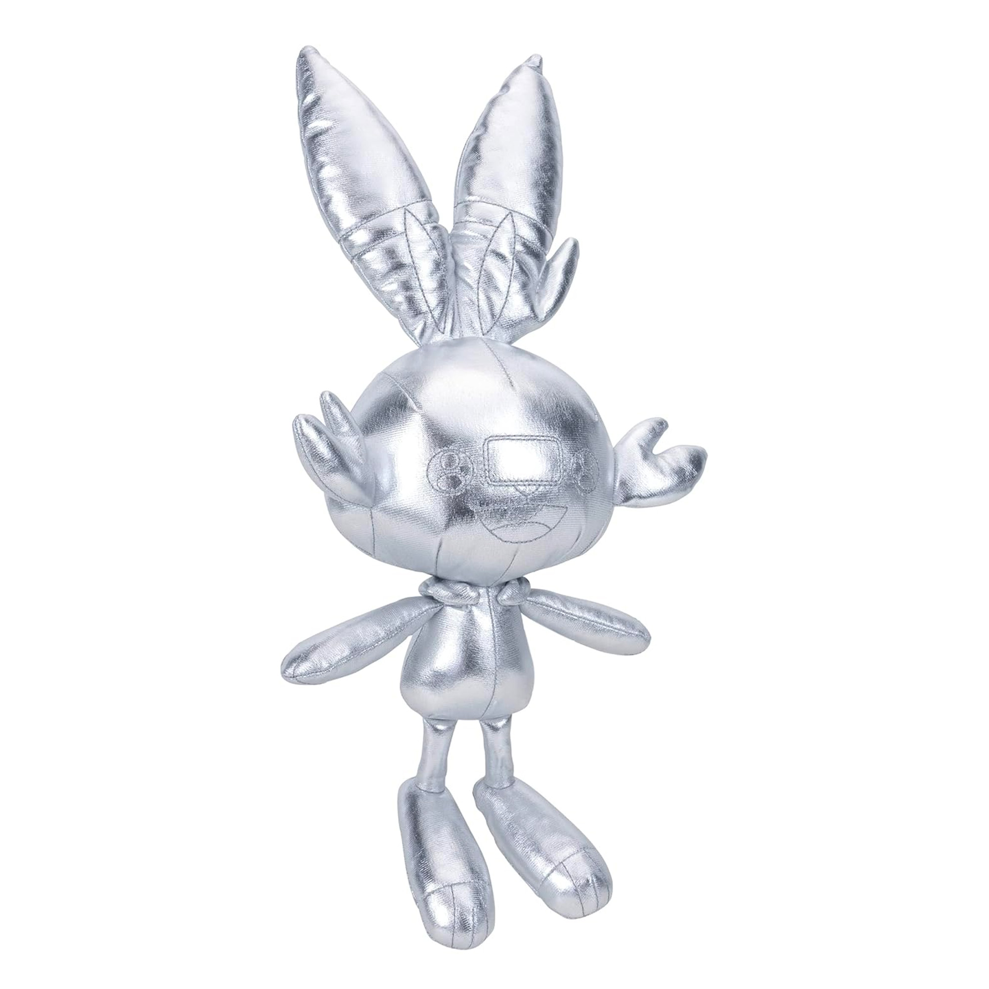 Hopplo Plüschfigur silber (20 cm) - Pokémon Hopplo Plüschfigur silber (20 cm) - Pokémon