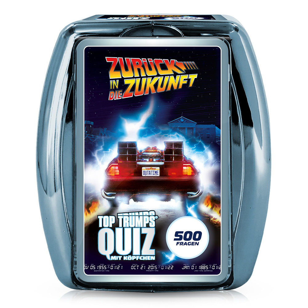 TOP TRUMPS Quiz Zurück in Die Zukunft (500 Fragen) TOP TRUMPS Quiz Zurück in Die Zukunft (500 Fragen)
