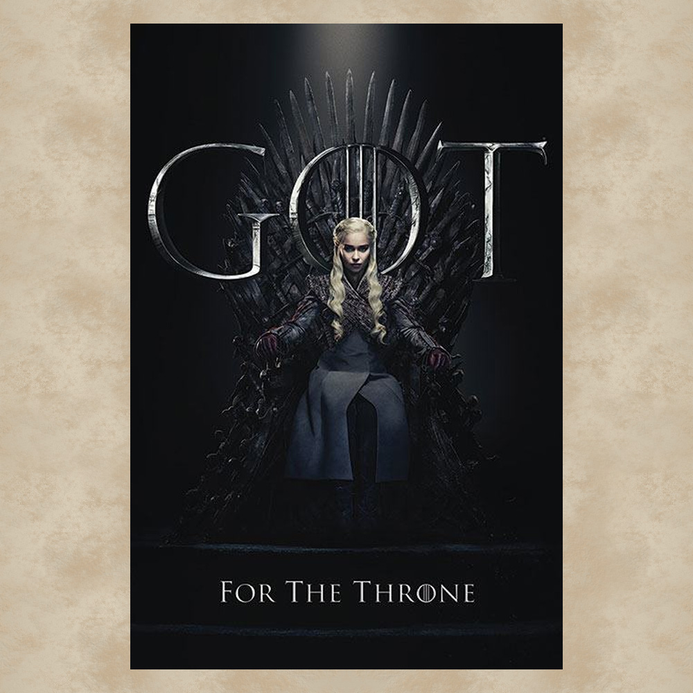 Daenerys for the Throne Maxi Poster - Game of Thrones