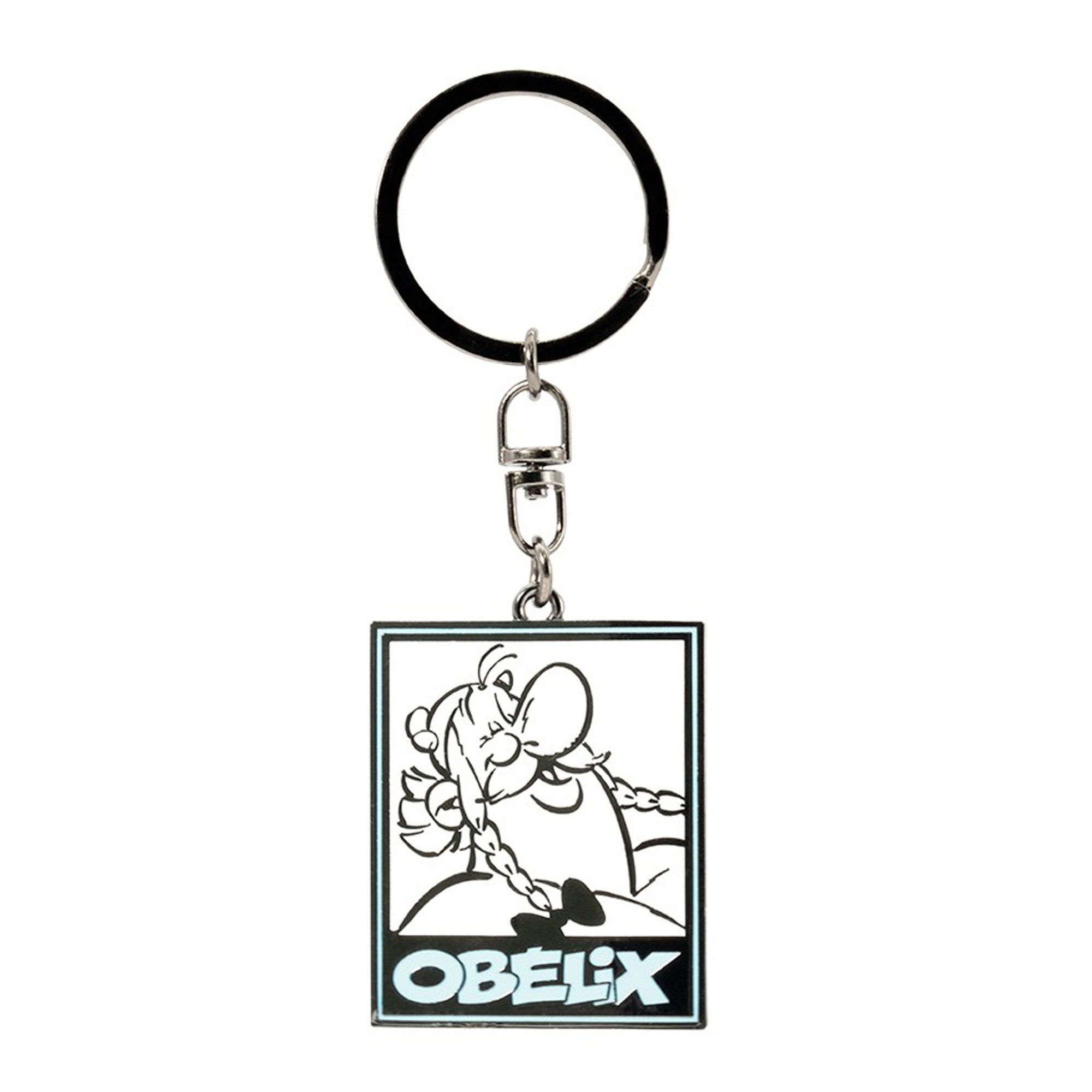 Obelix Metall-Schlüsselanhänger - Asterix Obelix Metall-Schlüsselanhänger - Asterix
