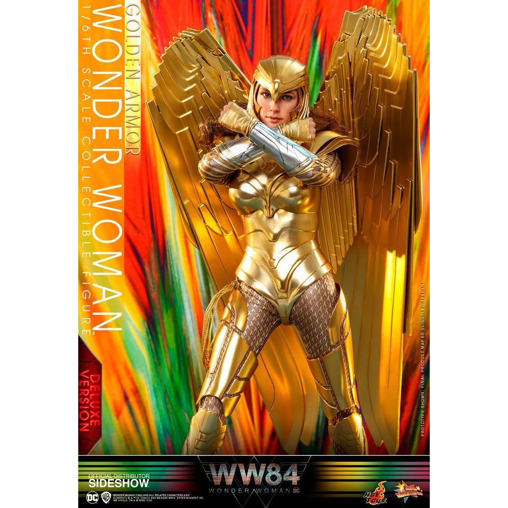 Hot Toys Figur Golden Armor Wonder Woman (Deluxe) - DC Comics: Wonder Woman 1984