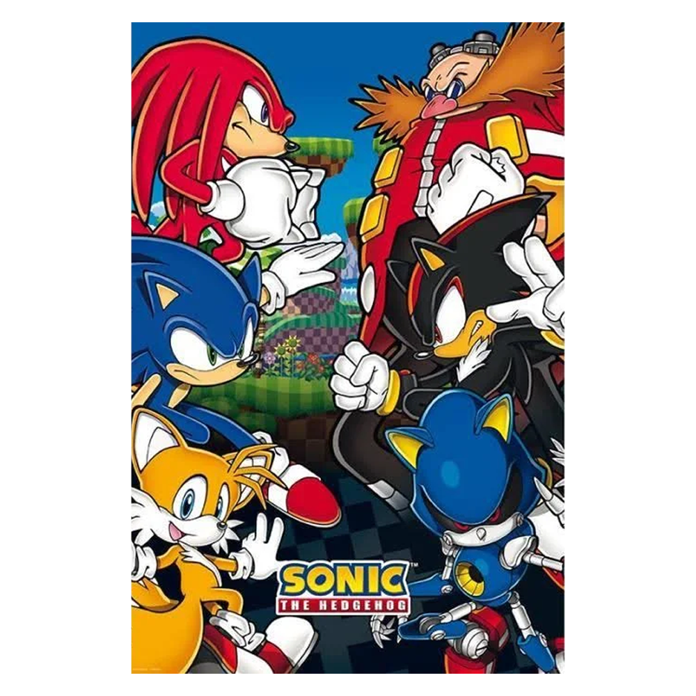 Group Maxi Poster - Sonic the Hedgehog Group Maxi Poster - Sonic the Hedgehog