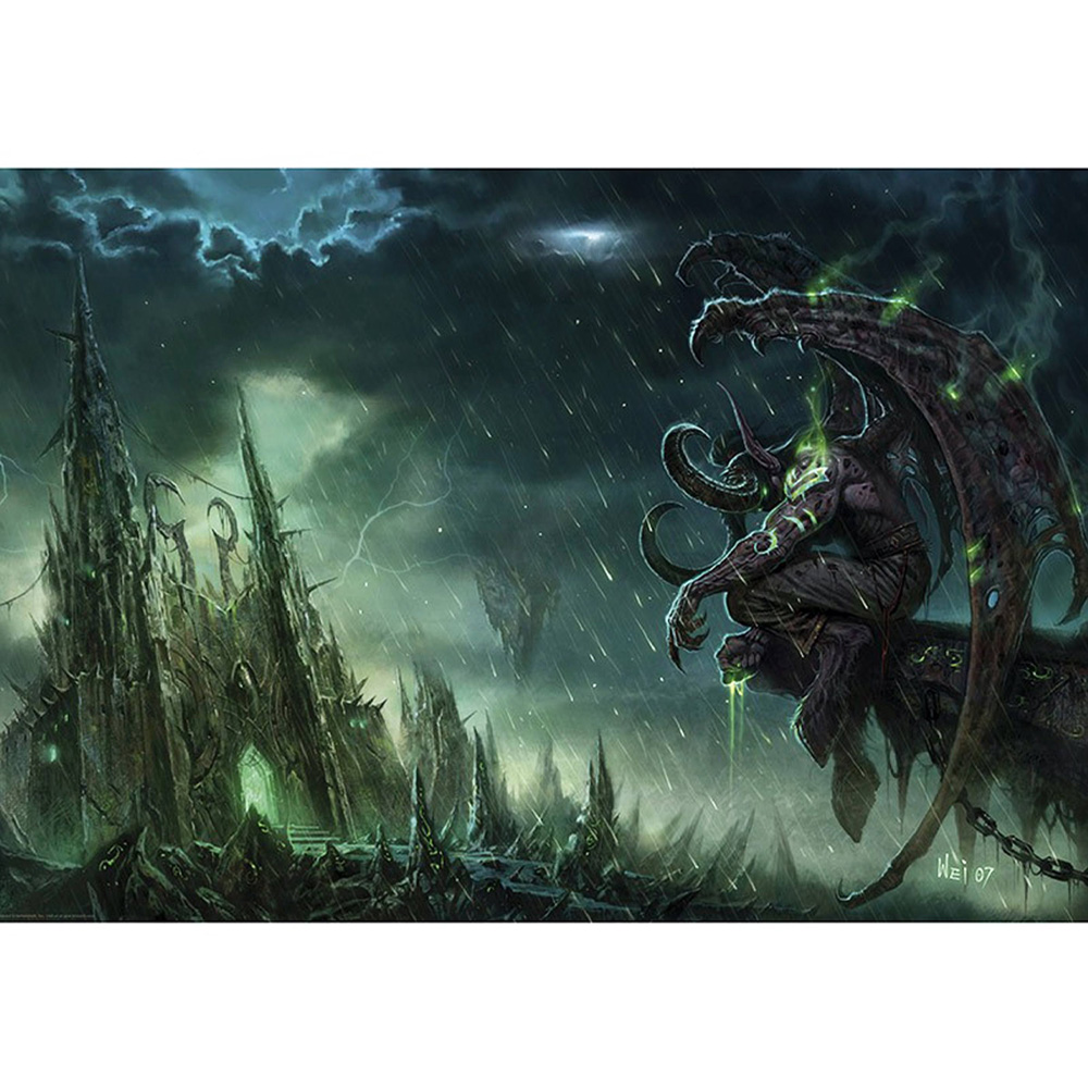 Illidan Stormrage Maxi Poster - World of Warcraft