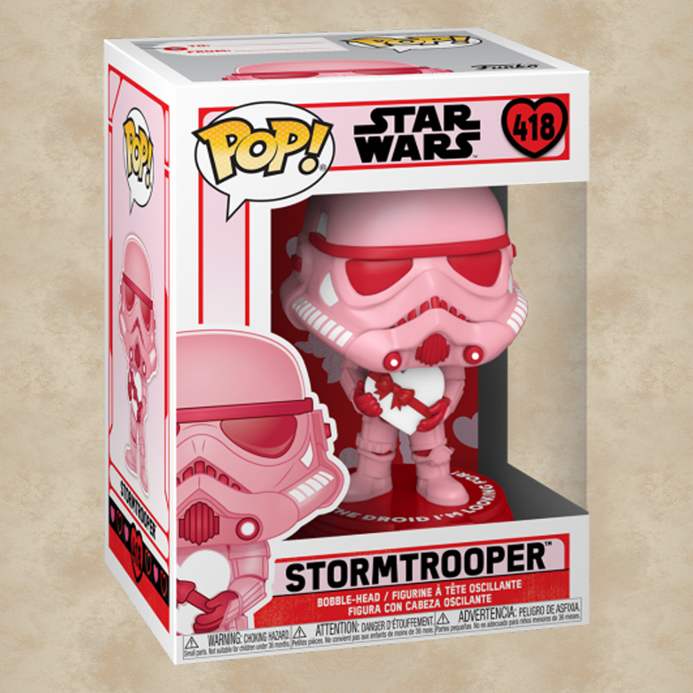 Funko POP! Stormtrooper with Heart - Star Wars Valentines