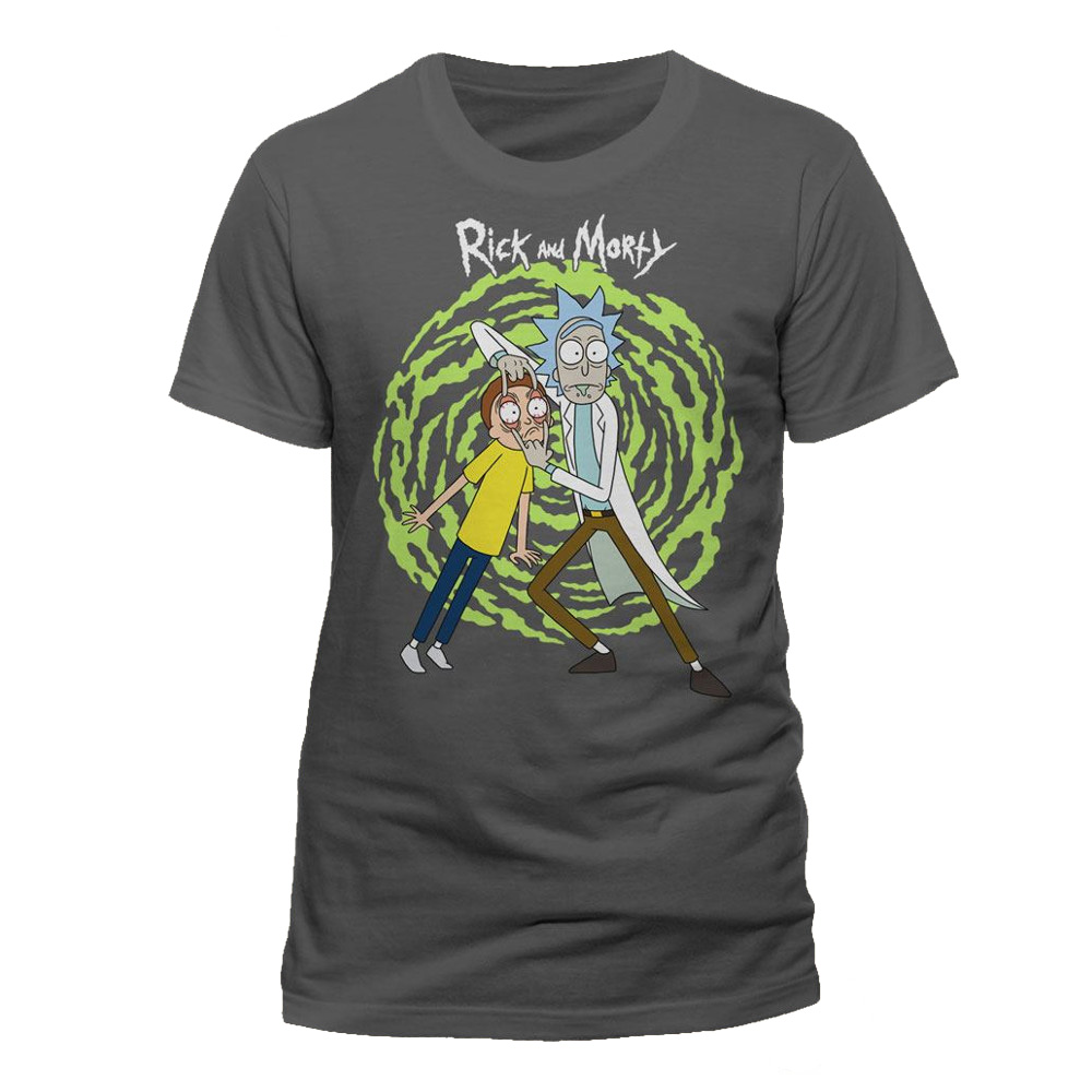 Spiral T-Shirt - Rick and Morty Spiral T-Shirt - Rick and Morty