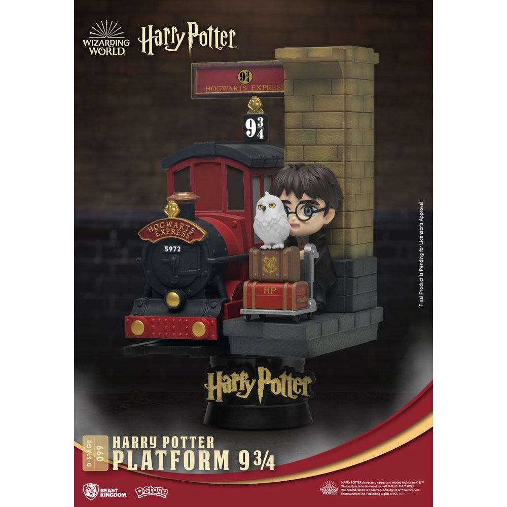 Gleis 9 3/4 D-Stage Diorama (15cm) - Harry Potter