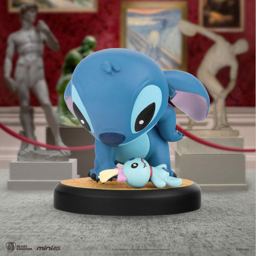 Stitch & Scrump Mini Egg Attack Figur (Art Gallery Series) - Disney Lilo und Stitch