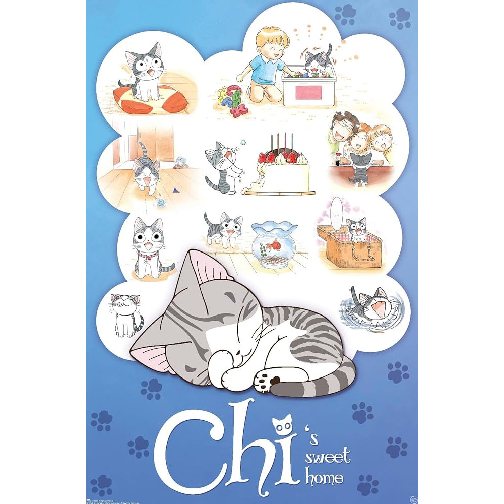 Chis Traum Maxi Poster - Kleine Katze Chi