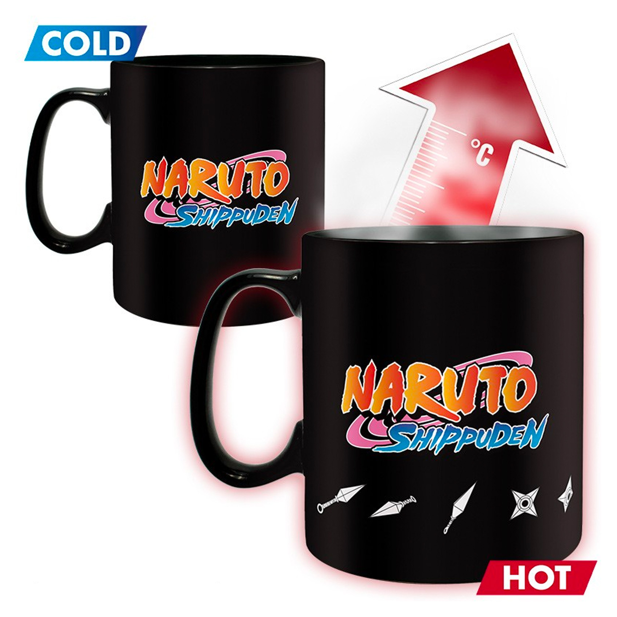 Thermoeffekt Tasse Multicloning - Naruto Shippuden