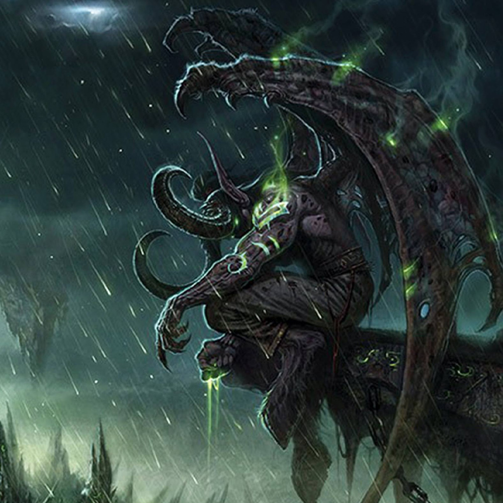 Illidan Stormrage Maxi Poster - World of Warcraft