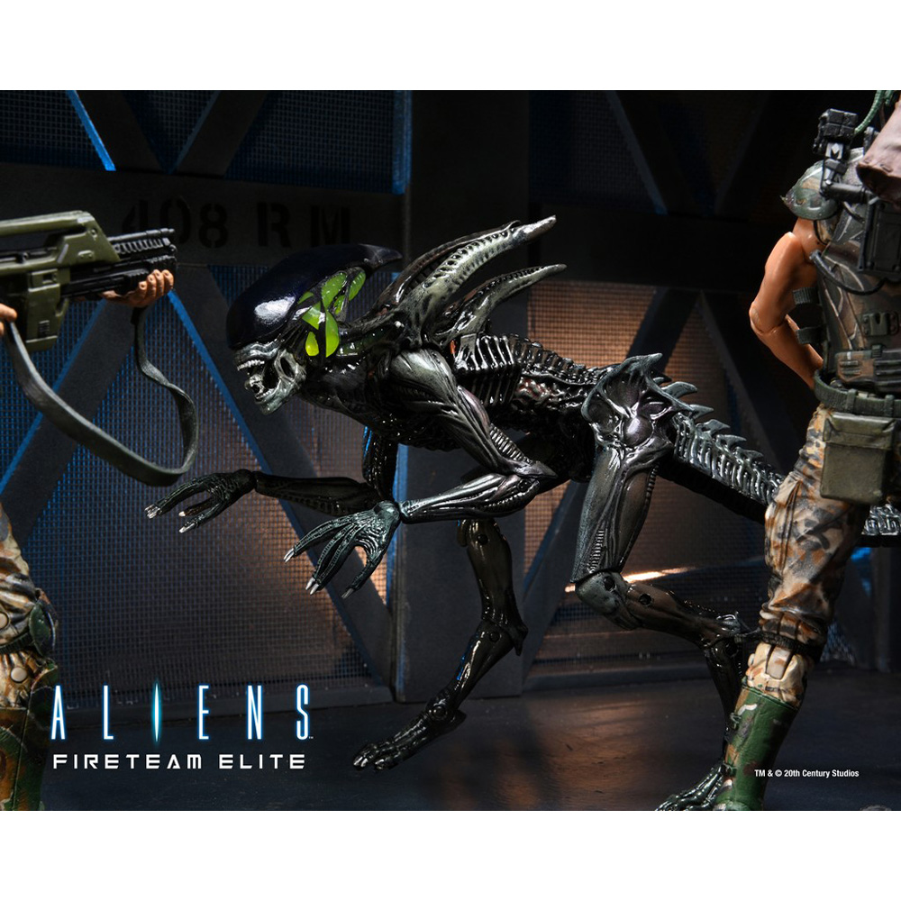 Spitter Alien Action Figur - Aliens Fireteam Elite