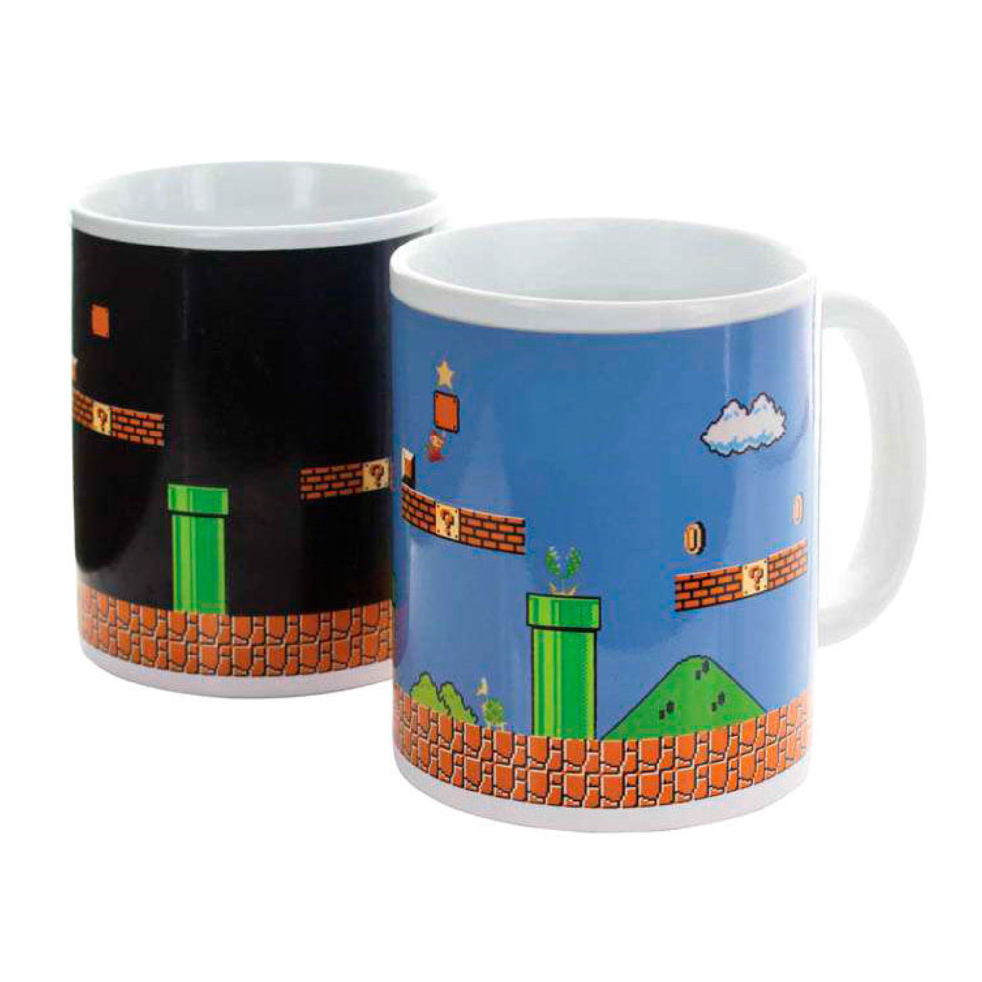 Super Mario Bros Thermoeffekt Tasse - Super Mario Bros