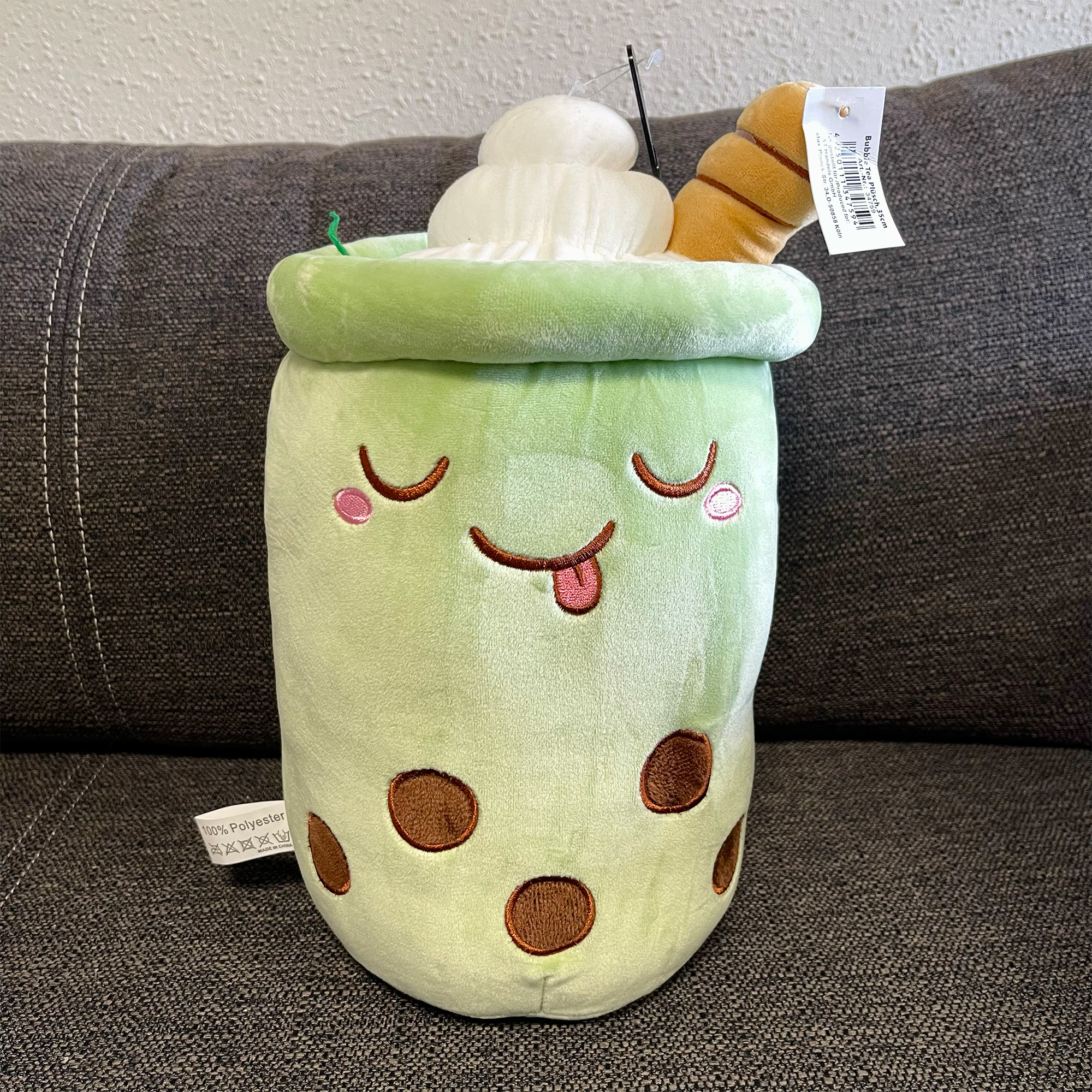 Bubble Tea Plüsch (20 cm) grün Bubble Tea Plüsch (20 cm) grün