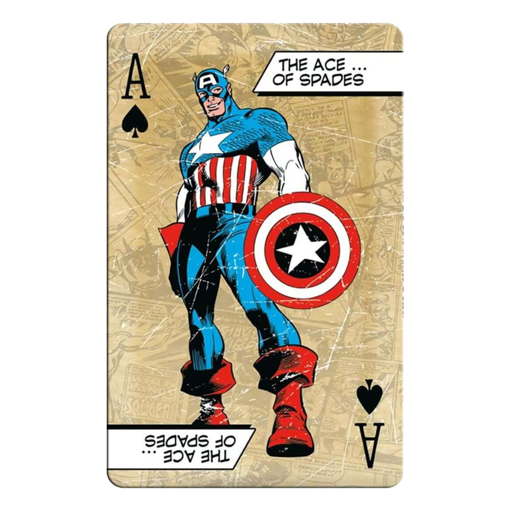 Marvel Comics Retro Number1 Spielkarten