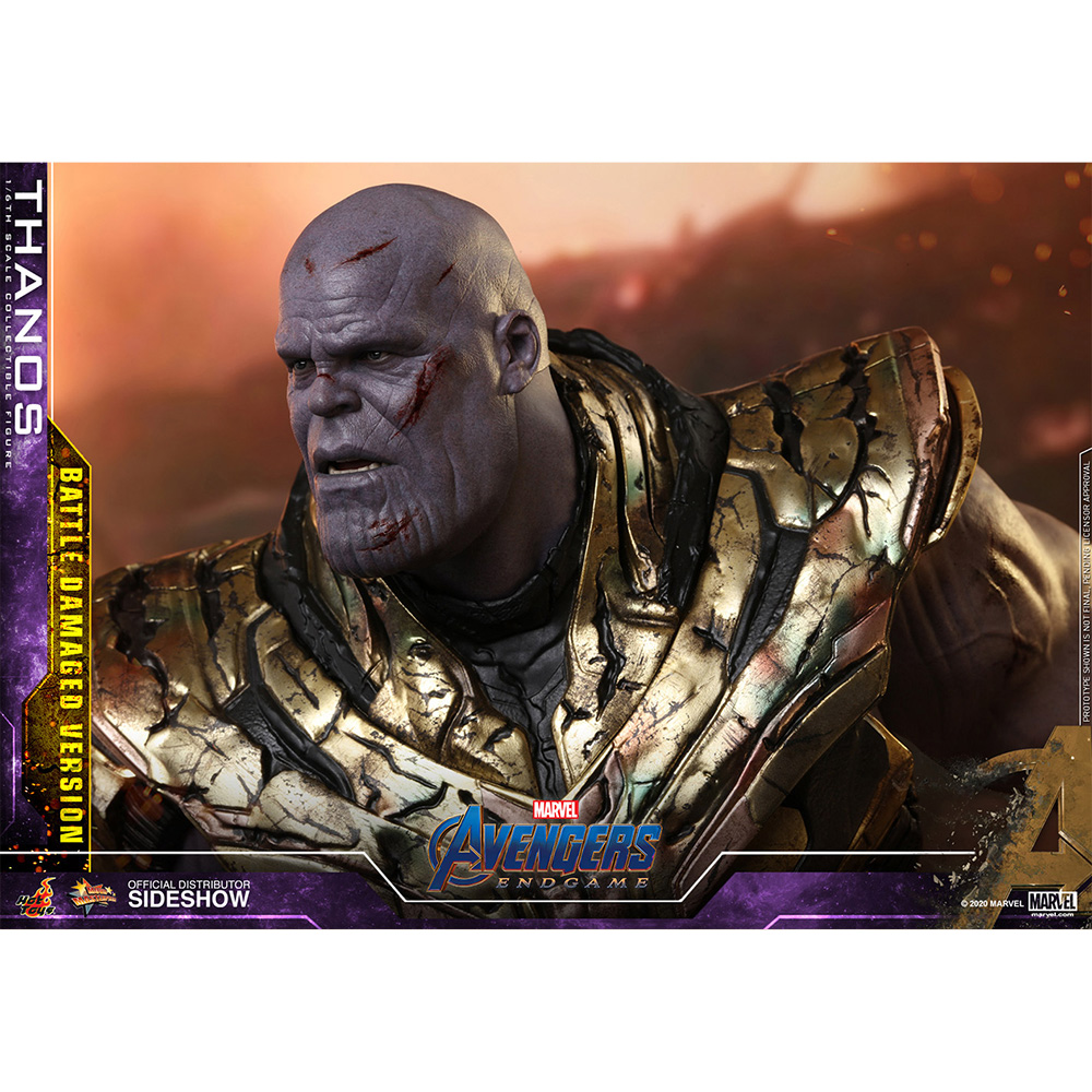 Hot Toys Figur Battle Damaged Thanos - Marvel Avengers Endgame