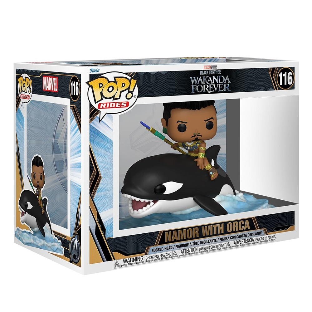 Funko POP! Namor with Orca - Black Panther Wakanda Forever