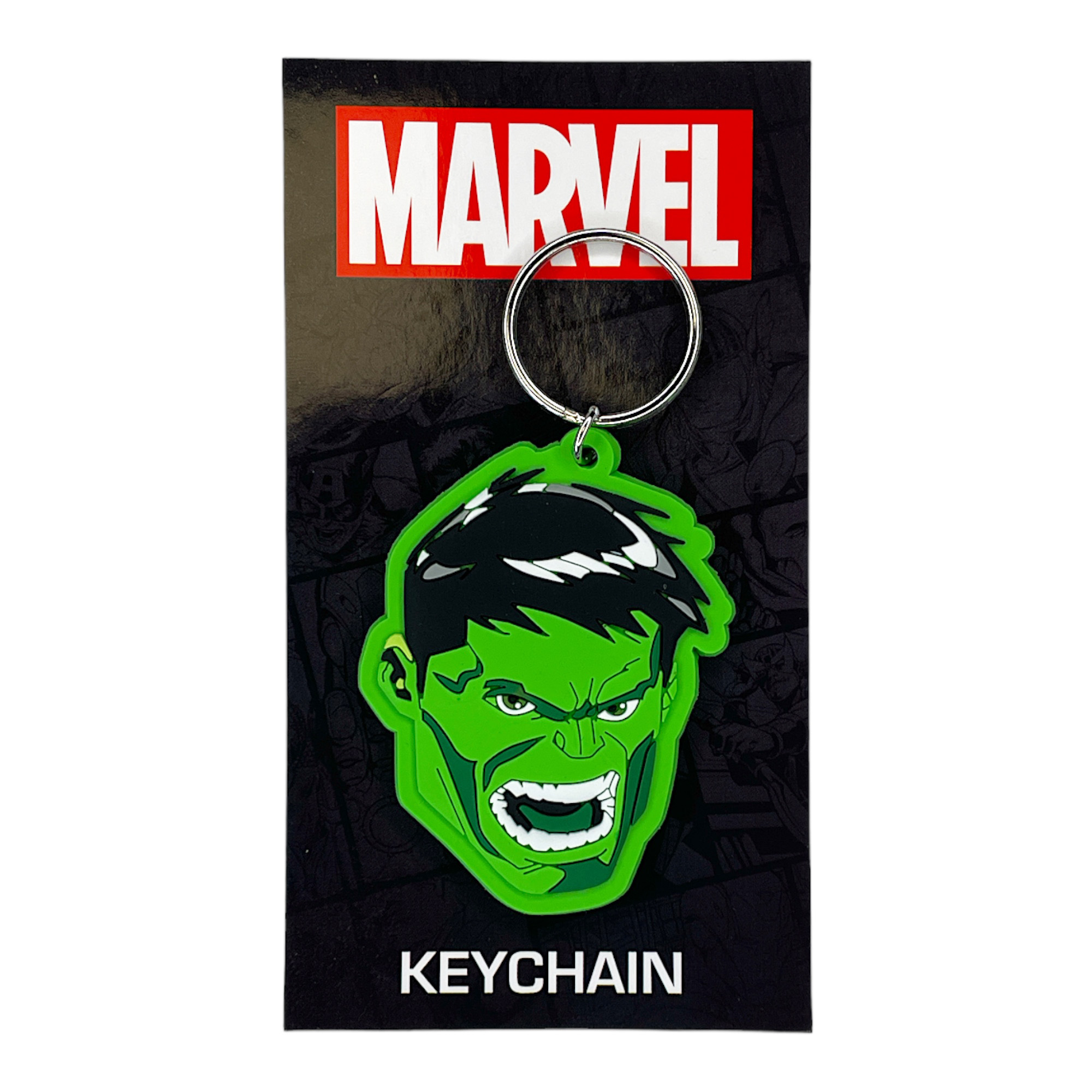 Hulk Gummi Schlüsselanhänger - Marvel