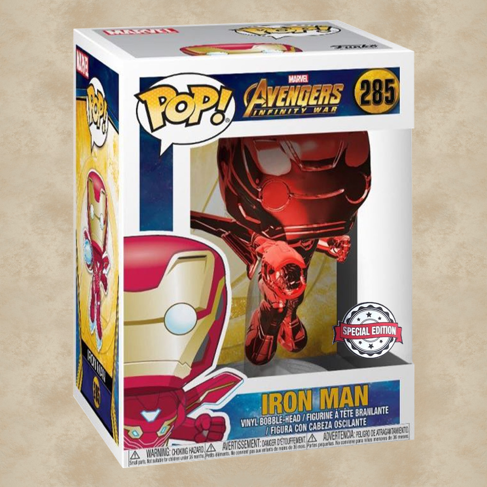 Funko POP! Iron Man (Chrome) (Special Edition) - Avengers: Infinity War