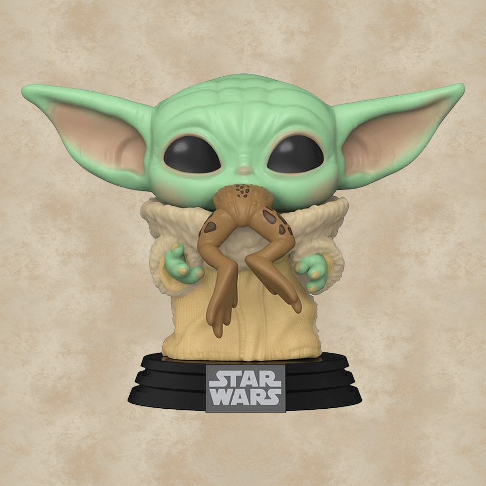 Funko POP! The Child (Baby Yoda) with Frog - The Mandalorian