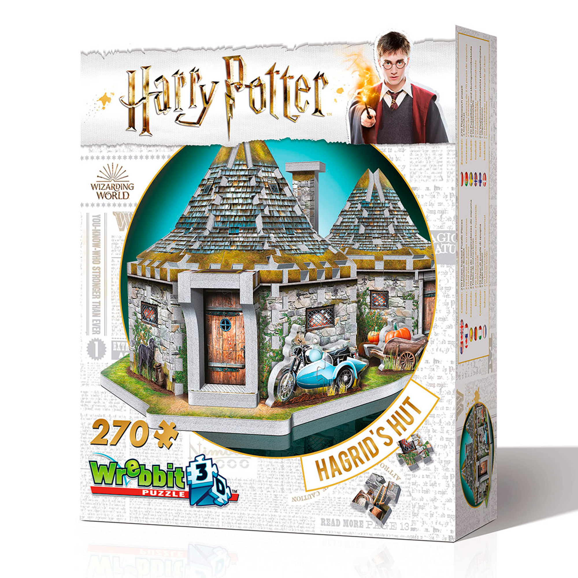 Hagrids Hütte 3D Puzzle (270 Teile) - Harry Potter