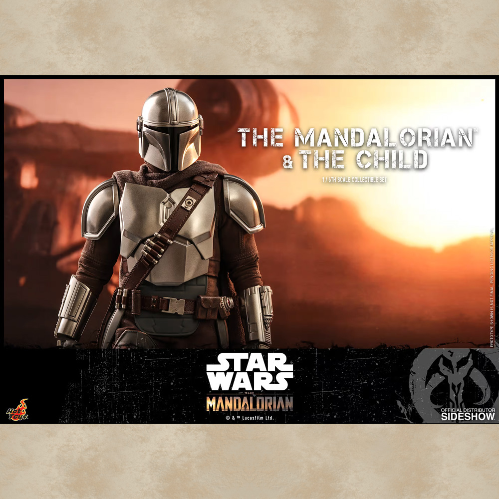 Hot Toys Figur The Mandalorian and The Child - Star Wars