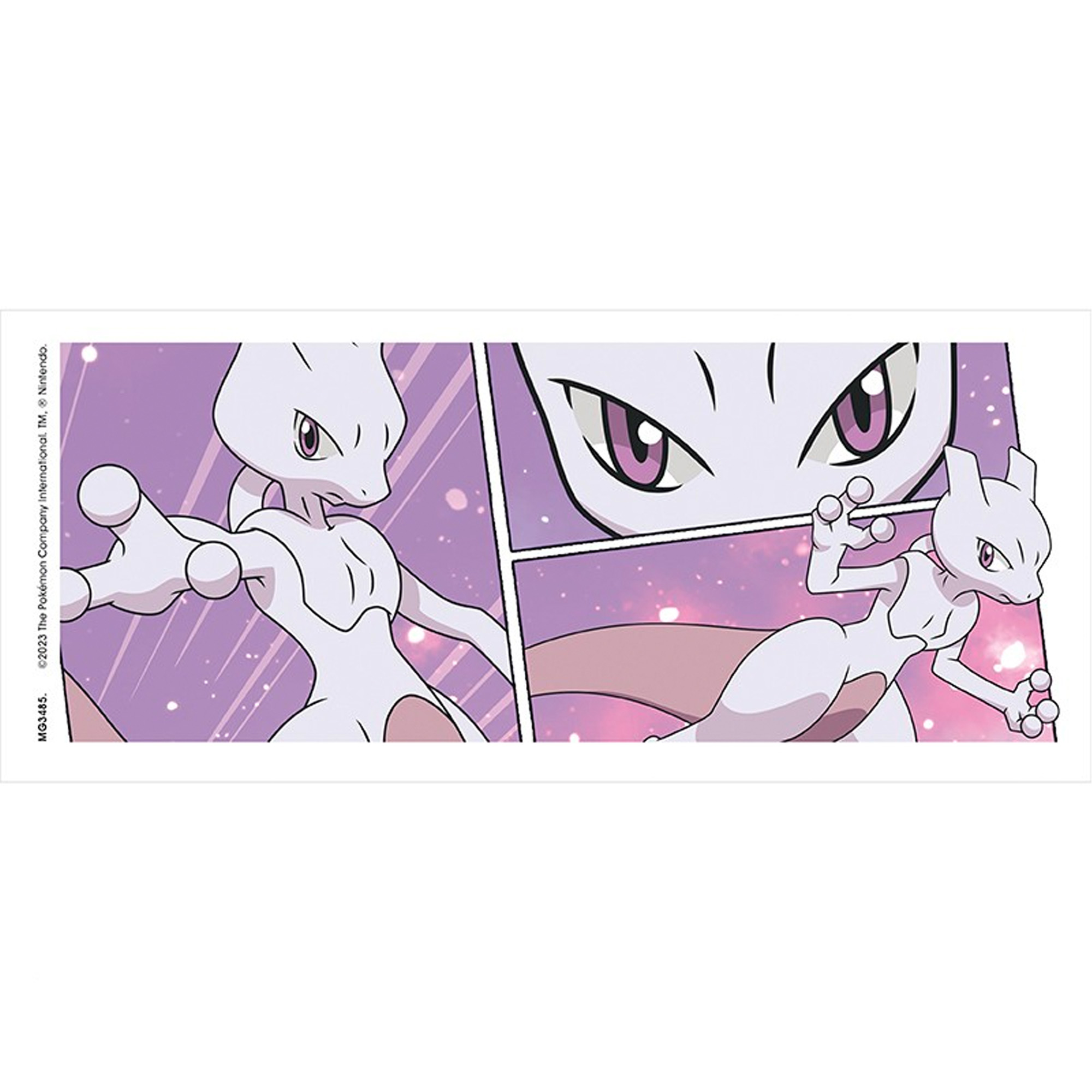 Mewtu Comic Panels Tasse - Pokémon