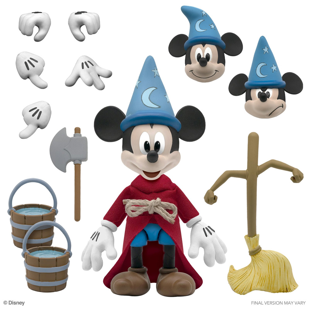 Sorcerer's Apprentice Mickey Action Figur - Disney