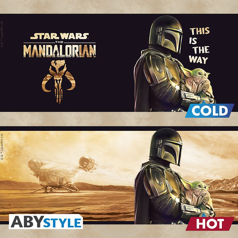 Thermoeffekt Tasse The Mandalorian - Star Wars
