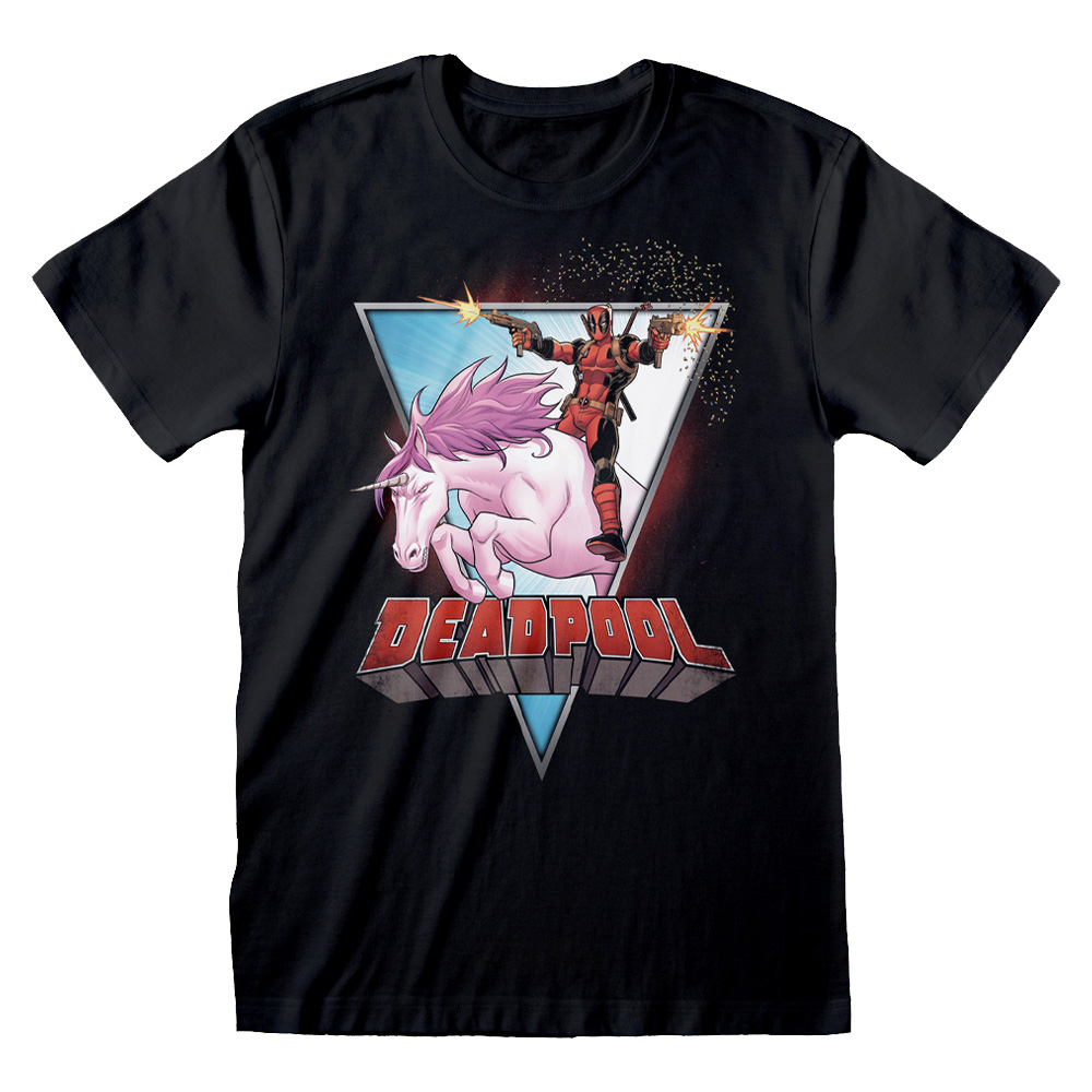 Unicorn Rider T-Shirt - Marvel Deadpool