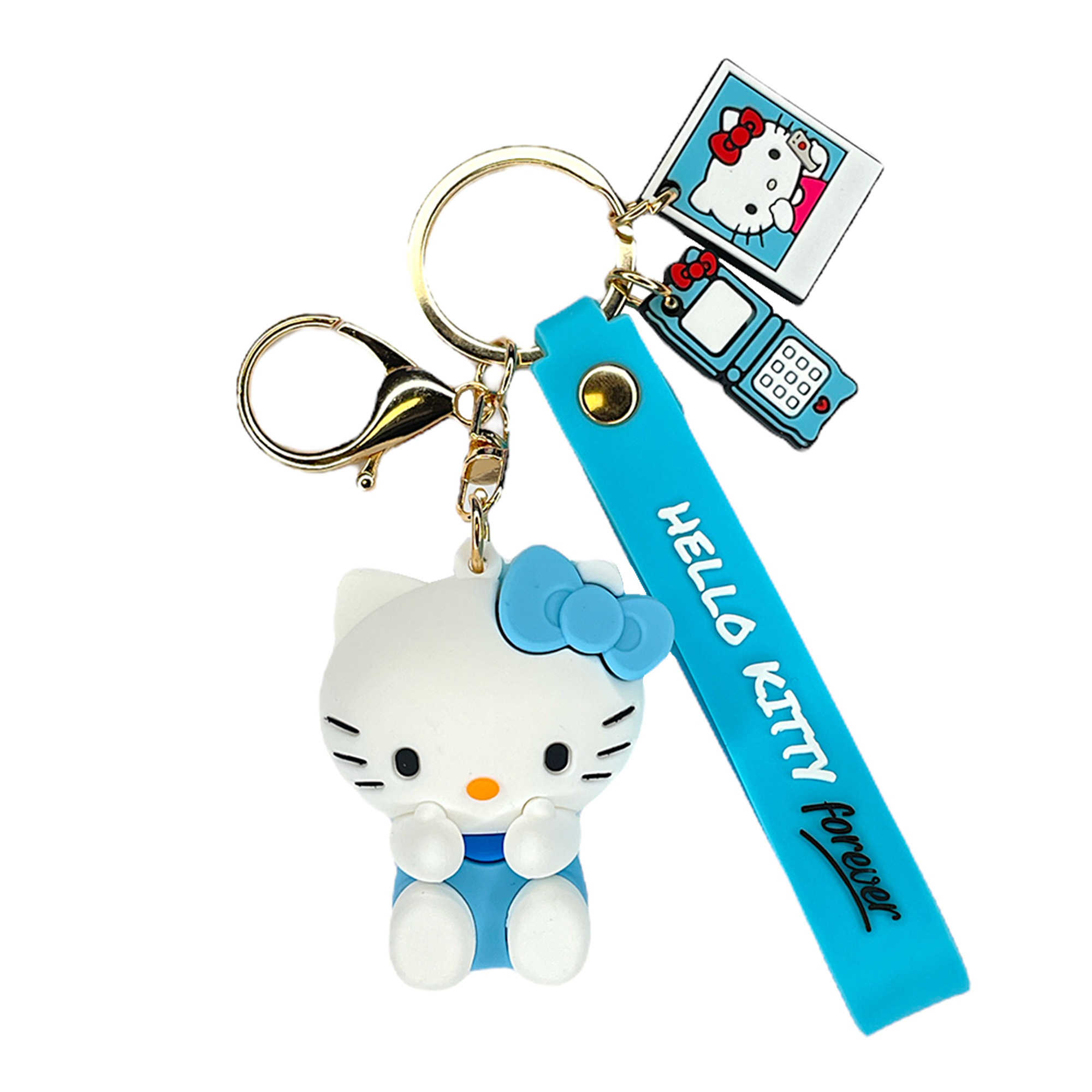 Hello Kitty Schlüsselanhänger Sanrio blau - Hello Kitty