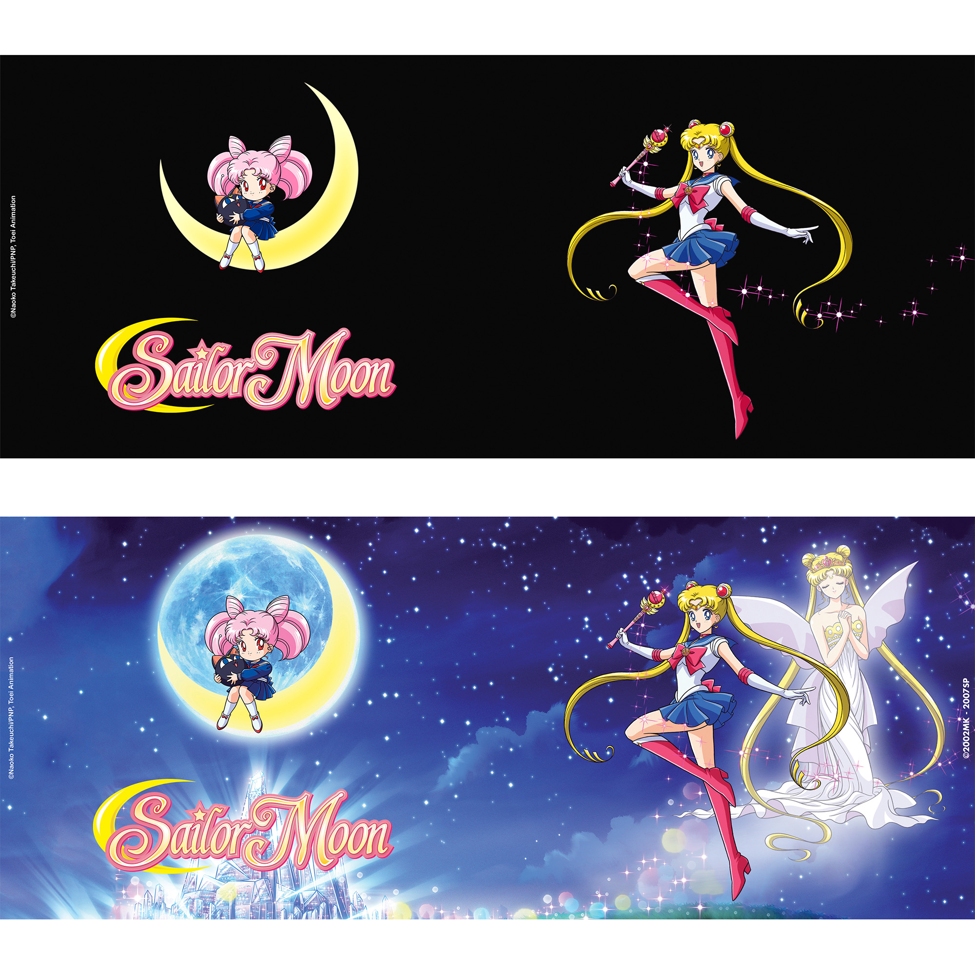 Thermoeffekt Tasse Sailor und Chibi - Sailor Moon