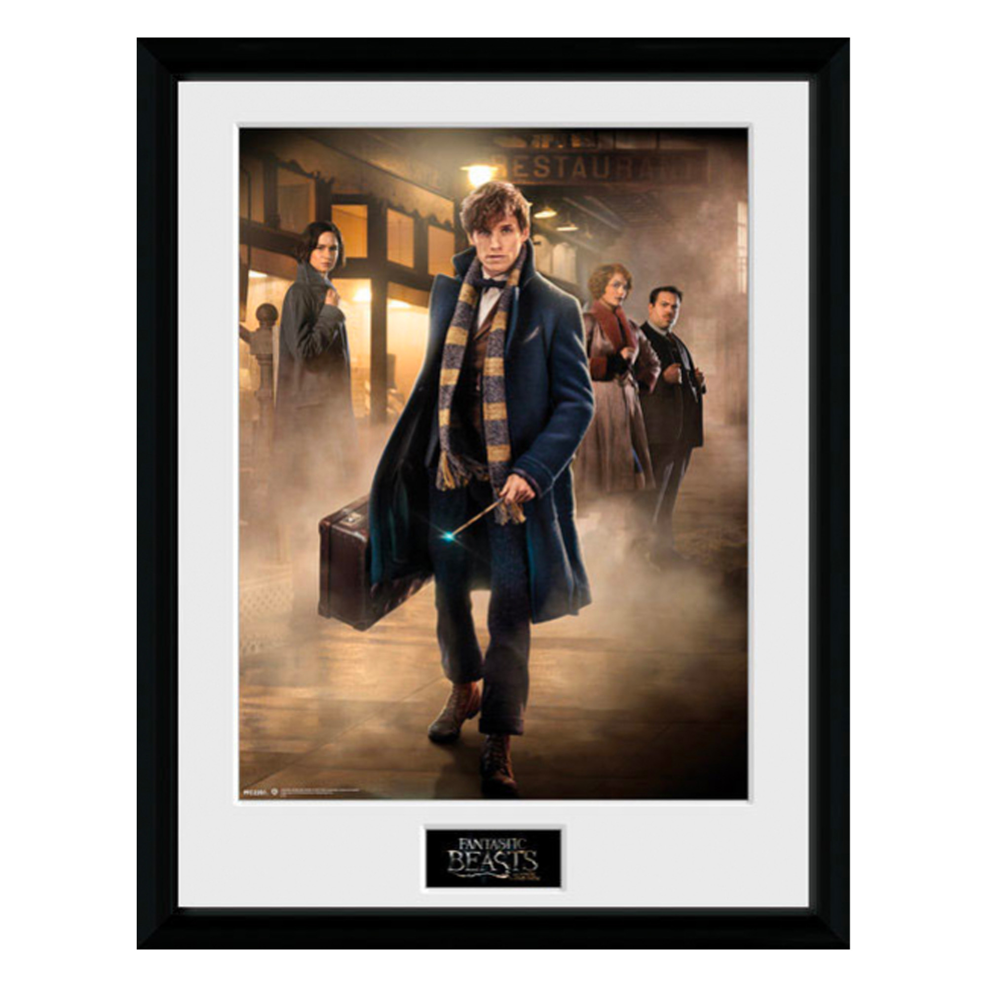 Newt Scamander Gerahmtes Bild - Phantastische Tierwesen Newt Scamander Gerahmtes Bild - Phantastische Tierwesen