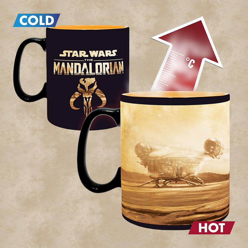 Thermoeffekt Tasse The Mandalorian - Star Wars