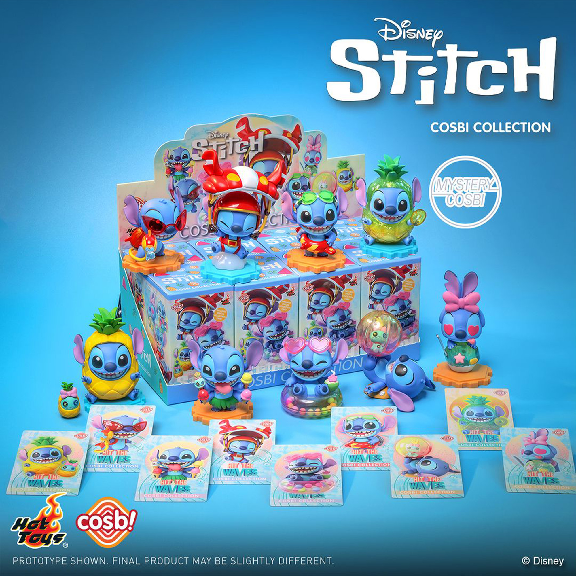 Stitch on Holiday Cosbi Collection (Blind Box)