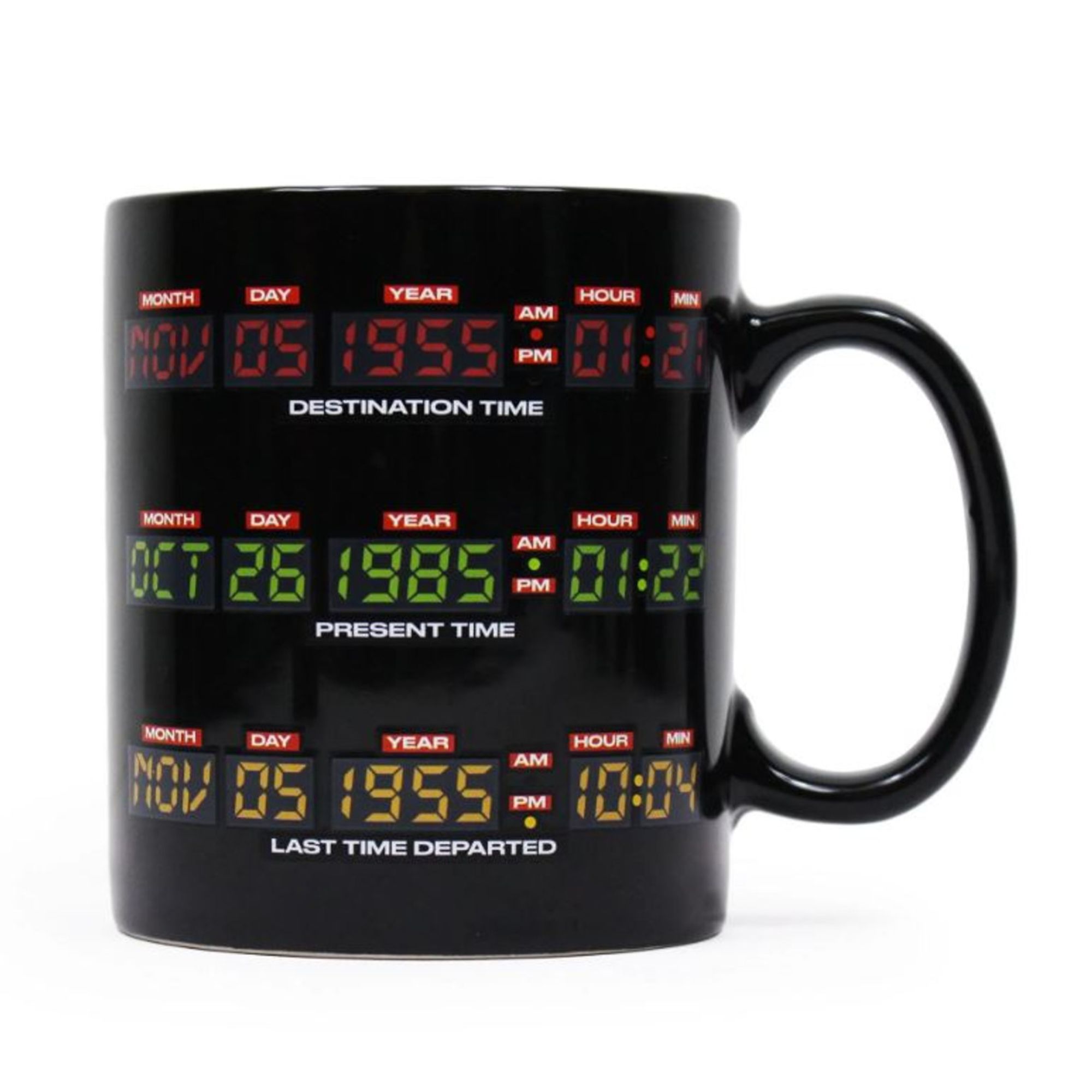 Thermoeffekt Tasse Zeitreise - Back to the Future