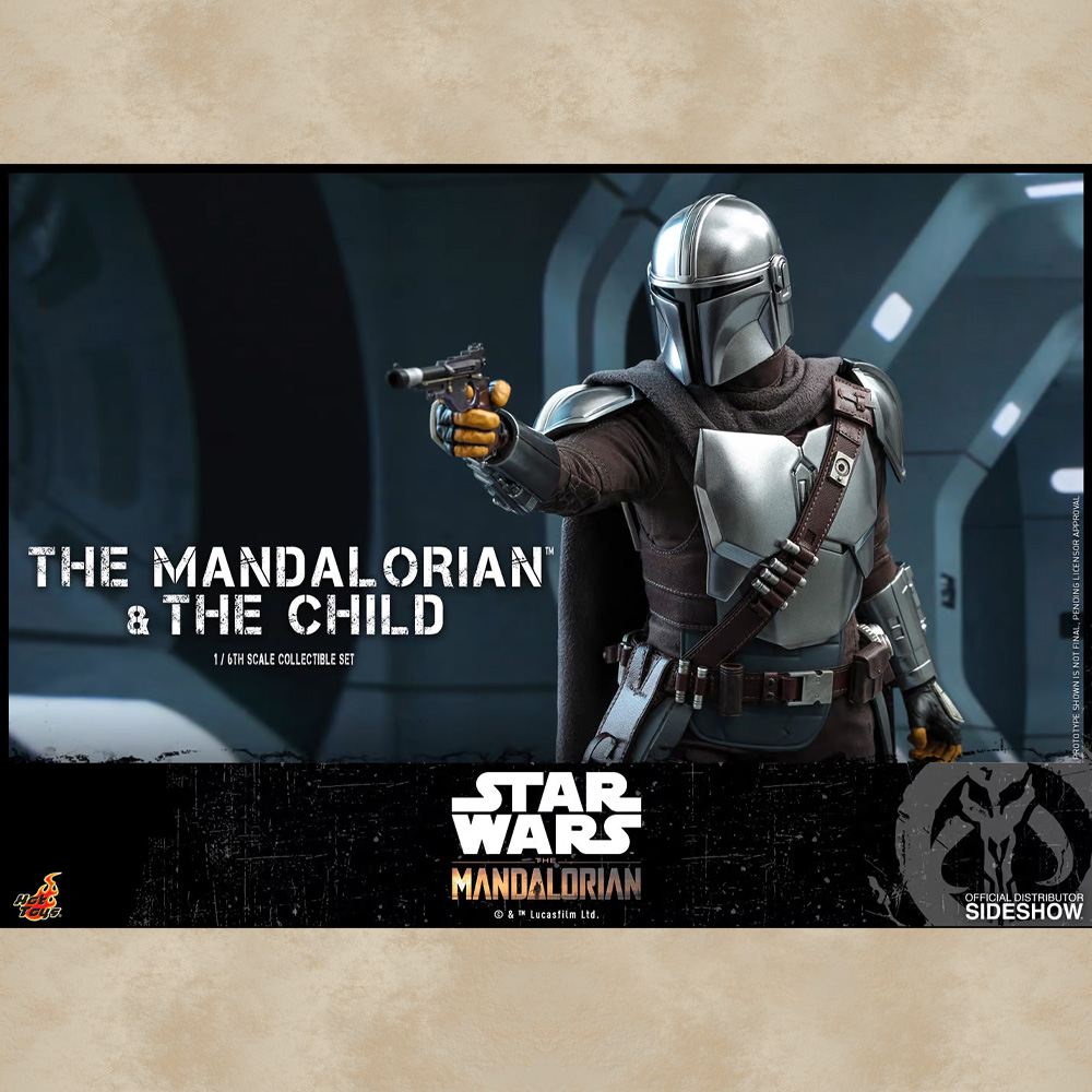 Hot Toys Figur The Mandalorian and The Child - Star Wars