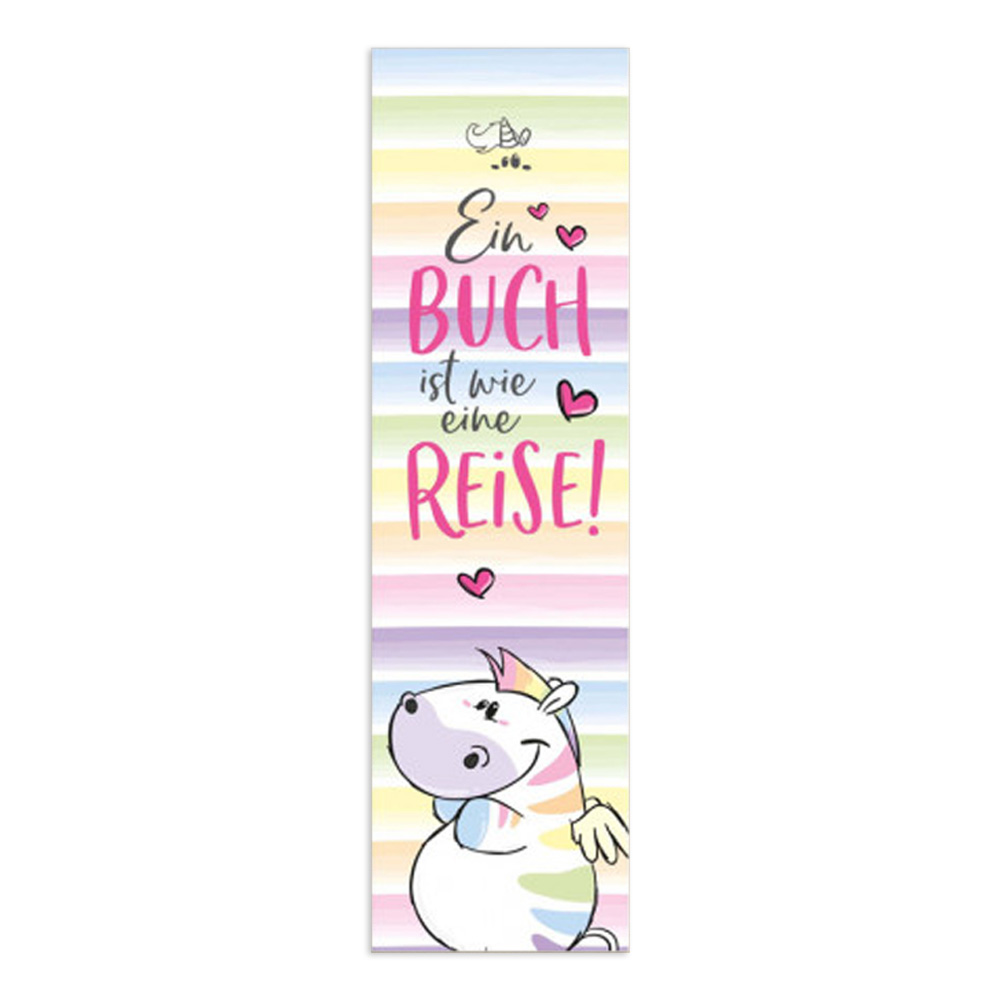 Lesezeichen Reise - Pummeleinhorn Lesezeichen Reise - Pummeleinhorn