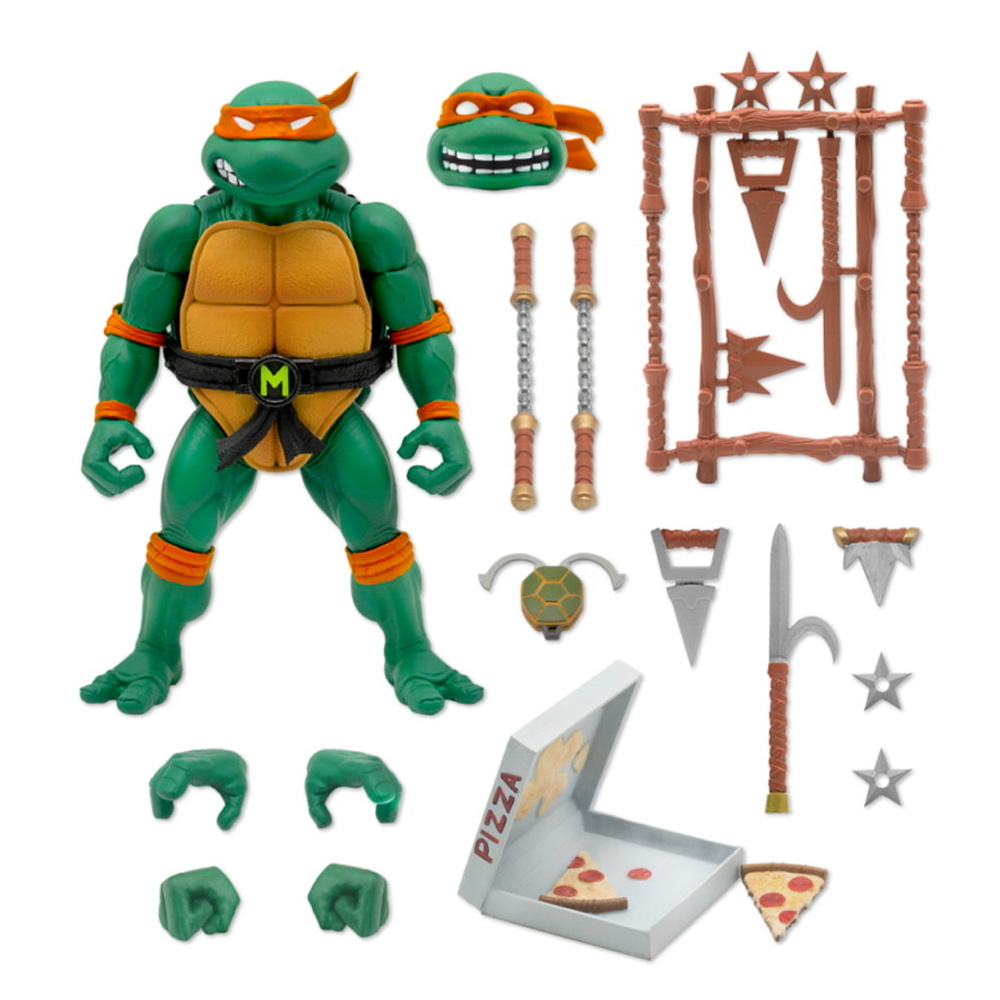 Michelangelo Ultimates Actionfigur Wave 3 - Teenage Mutant Ninja Turtles
